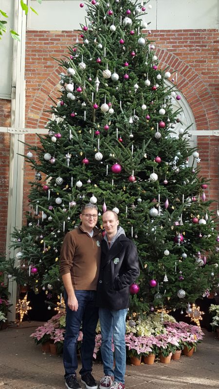 A Christmas Trip to the Botanical Garden