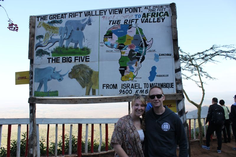 Taking in the View at the Great Rift Valley