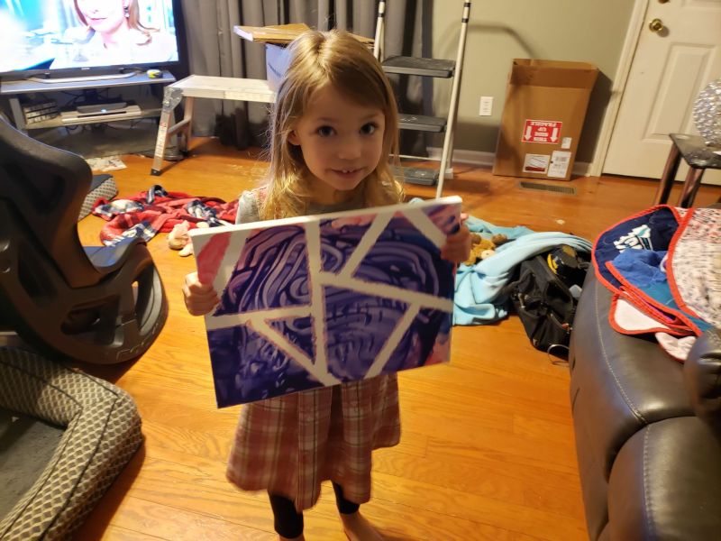 Arts & Crafts With Our Niece