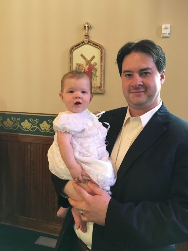 Jamey Becoming a Godparent