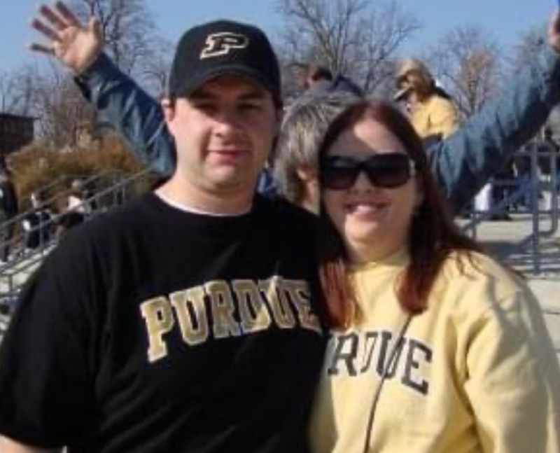 Rooting for Jamey's College Team