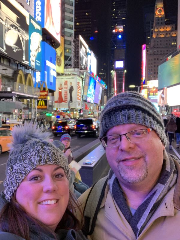 Checking Out Times Square