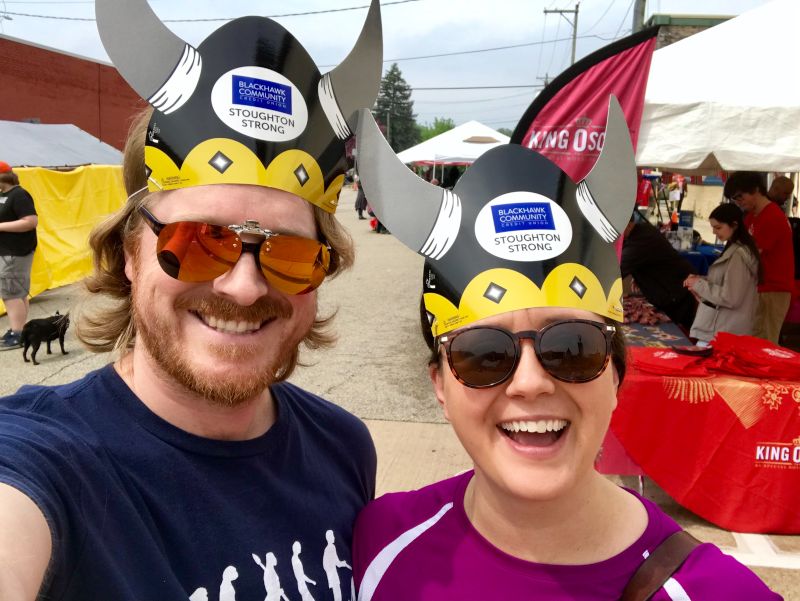 Getting Silly at a Local Festival