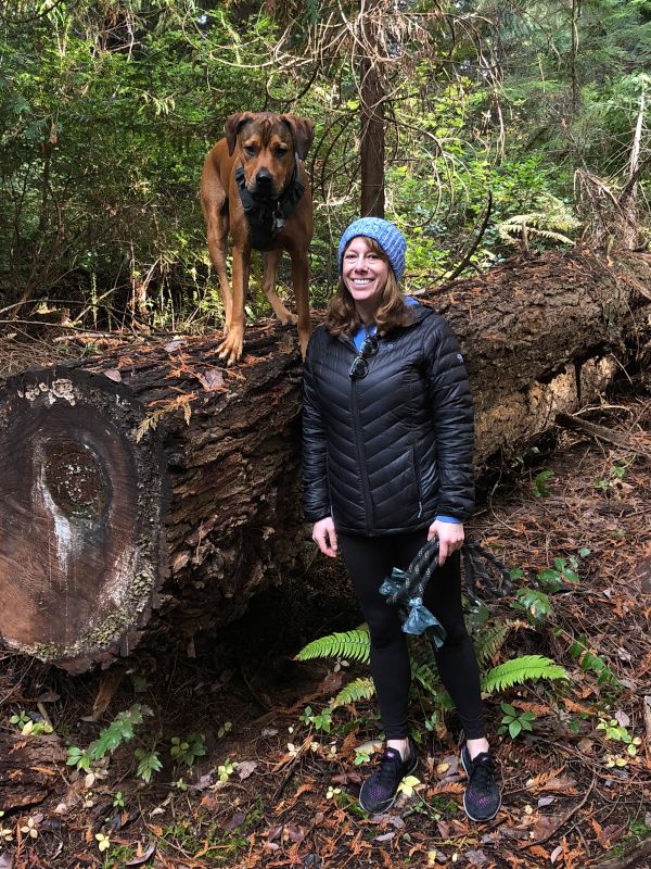 Britt & Moose Hiking Trails By Our House