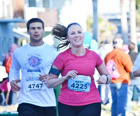Abby Running a Half Marathon