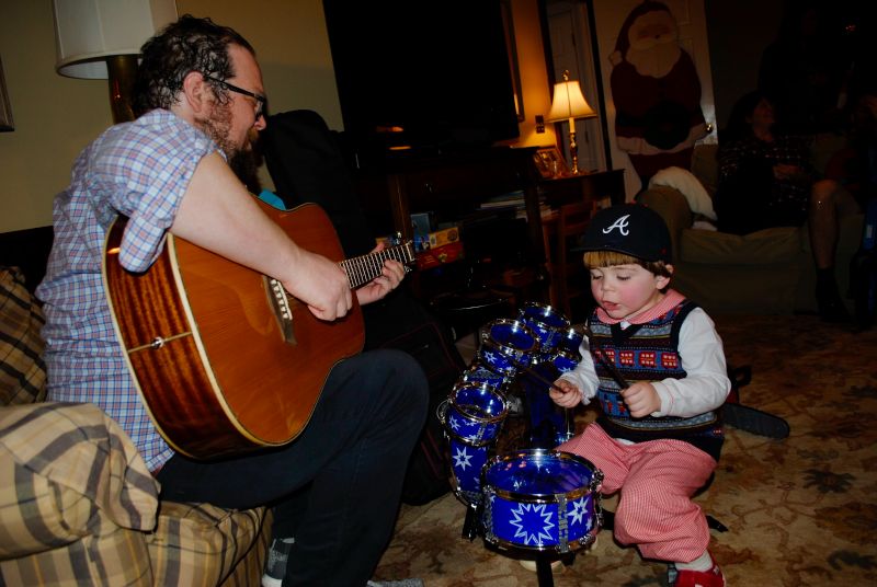Stephen & Our Nephew Rocking Out